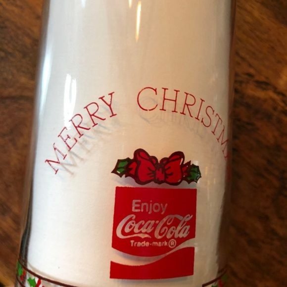 6 Holly Hobbie Christmas Collectible Coca Cola Glasses - Picture 5 of 9